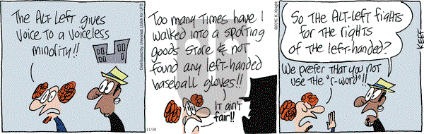 The Knight Life on Wednesday November 30, 2016 Comic Strip