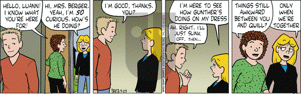 Luann on Tuesday September 27, 2016 Comic Strip