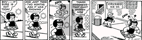 Nancy Classics on Monday June 9, 2025 Comic Strip