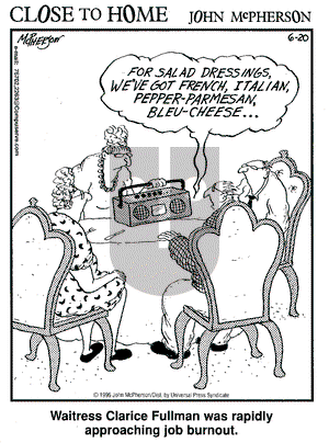 Close to Home on Thursday June 20, 1996 Comic Strip