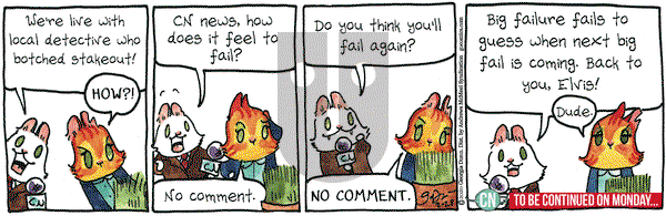 Breaking Cat News on Friday February 28, 2020 Comic Strip