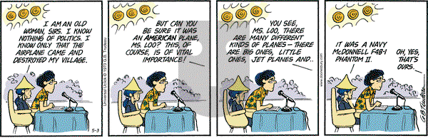 Doonesbury on Saturday May 3, 2014 Comic Strip