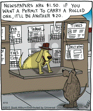 The Argyle Sweater on Friday April 19, 2013 Comic Strip