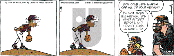 Cleats - Saturday May 22, 2004 Comic Strip