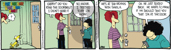 The Buckets on Tuesday August 28, 2018 Comic Strip