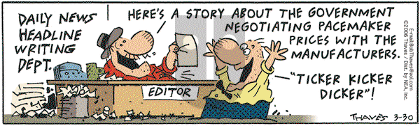 Frank and Ernest on Saturday May 5, 2007 Comic Strip