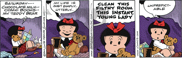 Nancy on Saturday January 23, 2010 Comic Strip