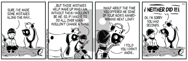 Cow and Boy Classics on Wednesday December 6, 2006 Comic Strip