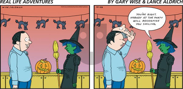 Real Life Adventures on Sunday October 28, 2018 Comic Strip