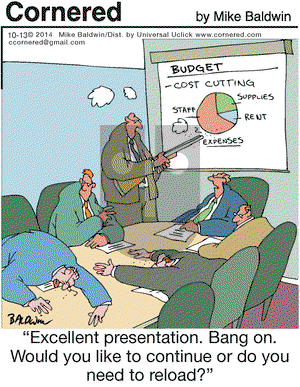 Cornered on Monday October 13, 2014 Comic Strip