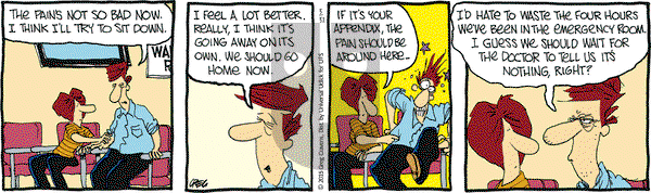 The Buckets on Tuesday March 31, 2015 Comic Strip