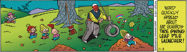 Rose is Rose on Wednesday November 9, 2011 Comic Strip