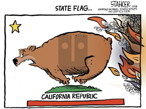 Jeff Stahler on Sunday November 18, 2018 Comic Strip