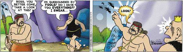 Alley Oop on Tuesday January 12, 2016 Comic Strip
