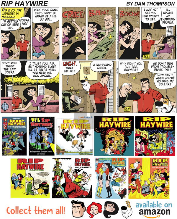 Rip Haywire on Sunday October 14, 2018 Comic Strip