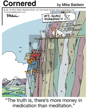 Cornered on Thursday June 12, 2014 Comic Strip