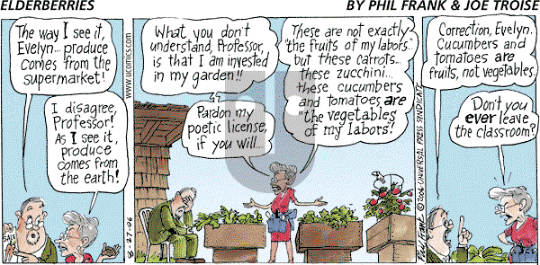 The Elderberries on Sunday August 27, 2006 Comic Strip