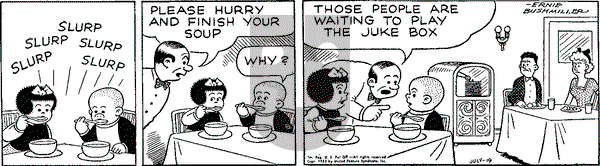 Nancy Classics on Saturday July 18, 2015 Comic Strip