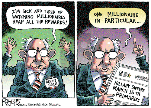 Rob Rogers on Friday March 18, 2016 Comic Strip