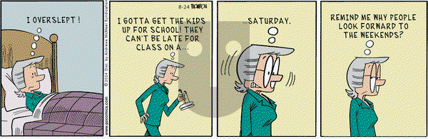 Grand Avenue on Saturday August 24, 2024 Comic Strip