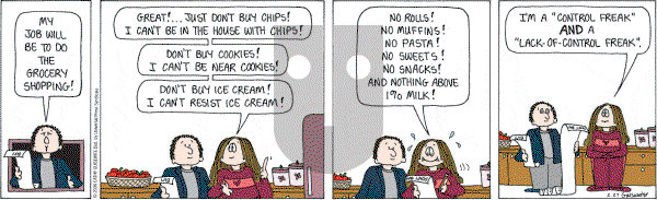 Cathy Classics - Monday February 27, 2006 Comic Strip