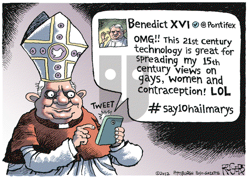 Rob Rogers on Thursday December 6, 2012 Comic Strip
