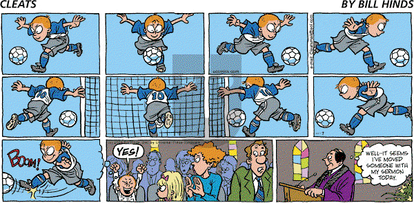 Cleats - Sunday November 7, 2004 Comic Strip