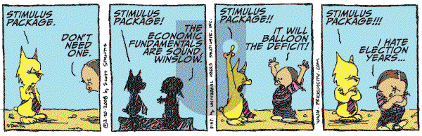 Prickly City on Wednesday February 20, 2008 Comic Strip