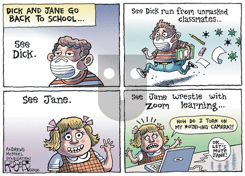 Rob Rogers on Thursday September 10, 2020 Comic Strip