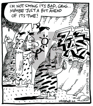 Reality Check on Thursday October 2, 2003 Comic Strip