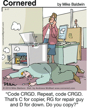 Cornered on Monday June 17, 2019 Comic Strip