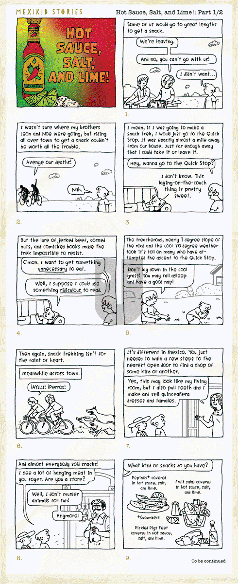 Mexikid Stories on Thursday May 30, 2024 Comic Strip