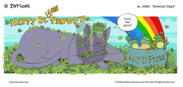 @Tavicat on Tuesday March 18, 2025 Comic Strip