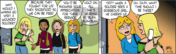Luann on Tuesday November 10, 2009 Comic Strip