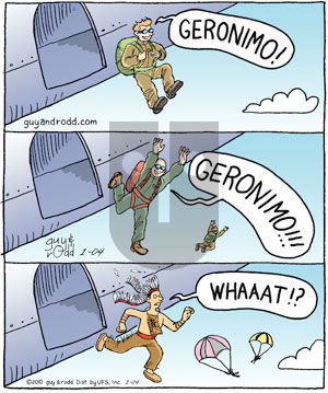 Brevity on Monday January 4, 2010 Comic Strip