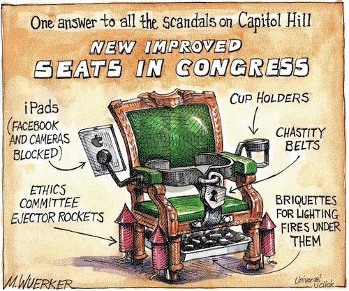 Matt Wuerker - Thursday July 28, 2011 Comic Strip