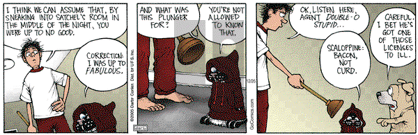 Get Fuzzy on Thursday December 26, 2013 Comic Strip