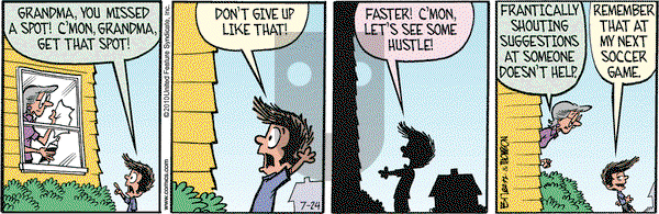 Grand Avenue on Saturday July 24, 2010 Comic Strip