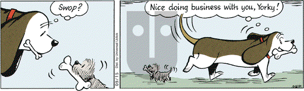 Fred Basset on Thursday September 15, 2011 Comic Strip