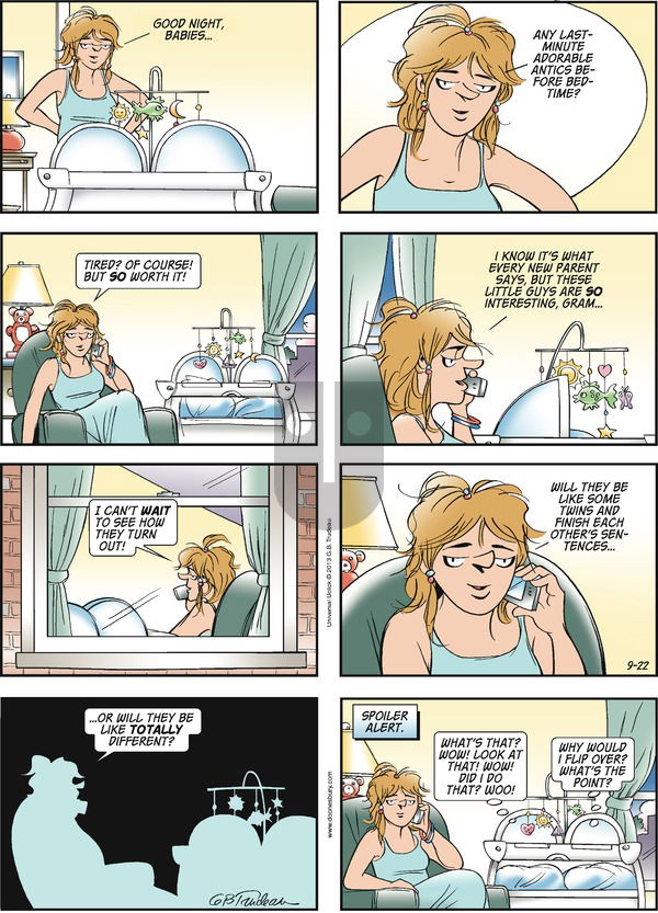 Doonesbury on Sunday September 22, 2013 Comic Strip