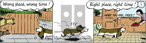 Fred Basset on Wednesday June 26, 2019 Comic Strip