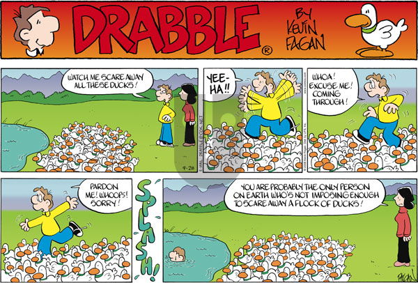 Drabble on Sunday September 28, 2008 Comic Strip