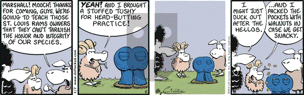 DeFlocked on Tuesday January 7, 2014 Comic Strip