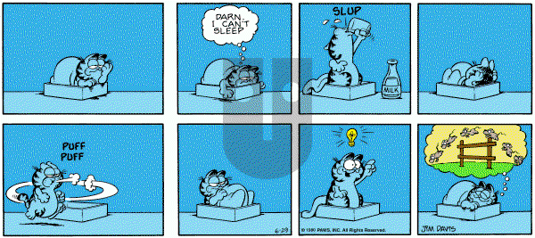 Garfield on Sunday June 29, 1980 Comic Strip