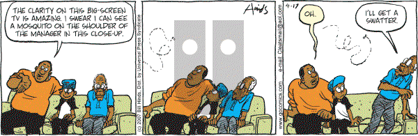 Cleats - Tuesday April 17, 2007 Comic Strip