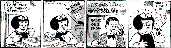 Nancy Classics on Monday December 12, 2016 Comic Strip