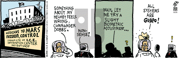 La Cucaracha on Thursday August 28, 2008 Comic Strip