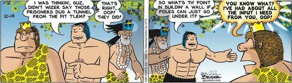 Alley Oop on Friday October 14, 2016 Comic Strip