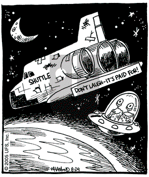 Reality Check on Monday August 29, 2005 Comic Strip