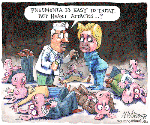 Matt Wuerker on Wednesday September 14, 2016 Comic Strip